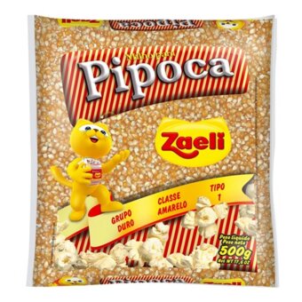 Milho Para Pipoca Zaeli 500G