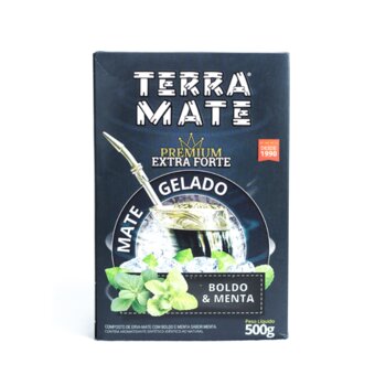Erva Mate Para Terere Terramate Boldo Menta Embalagem 500G