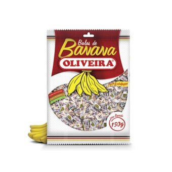 Bala Oliveira Banana 150G