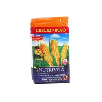Flocos De Milho Pré Cozido Nutrivita 500G