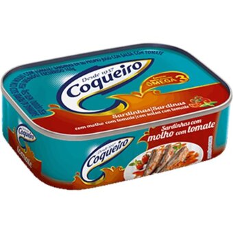 Sardinha Com Molho De Tomate Coqueiro Embalagem 165G