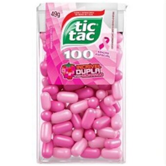 Bala Tic Tac Morango 16G