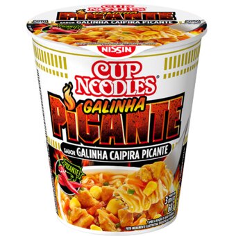 Macarrão Instantâneo Cup Noodles Galinha Caipira Picante 68G