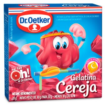 Gelatina Dr. Oetker Cereja 20G