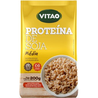 Proteína De Soja Vitao Média Embalagem 200G