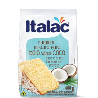 Mistura Para Bolo Italac Coco Pacote 400G