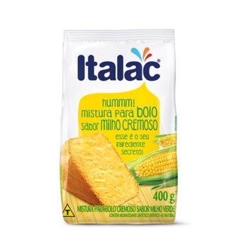 Mistura Para Bolo Italac Milho Verde Pacote 400G