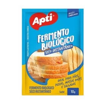 Fermento Biológico Apti Embalagem 10G