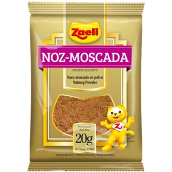 Noz Moscada Zaeli Embalagem 20G