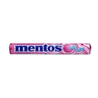 Bala Mentos Tutti Frutti Embalagem 38G