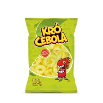 Salgadinho Kró Cebola Pacote 100G