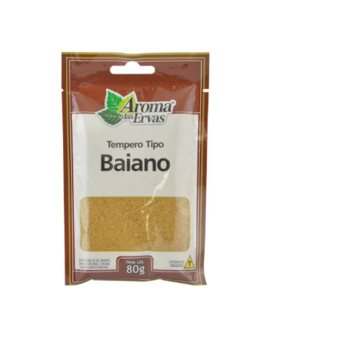 Tempero Tipo Baiano Aroma Das Ervas Embalagem 100G