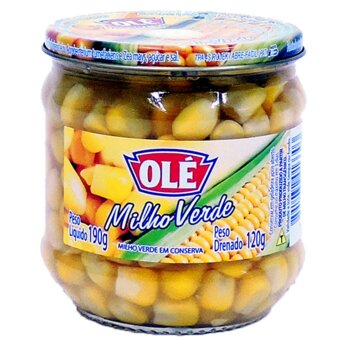 Milho Verde Olé Vidro 120G