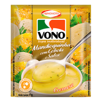 Sopa Vono Mandioquinha Com Cebola E Salsa 17G
