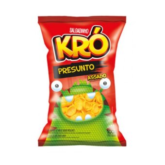 Salgadinho Kro Sagado Presunto Pacote 100G