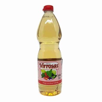 Vinagre Virrosas Álcool Colorido Embalagem 750Ml
