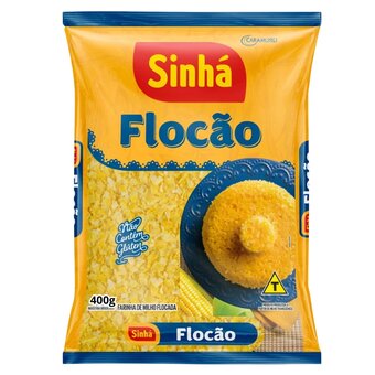 Farinha De Milho Floção Sinhá 400G