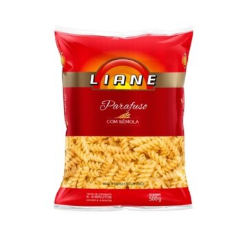 Macarrão De Sêmola Parafuso Liane Pacote 500G