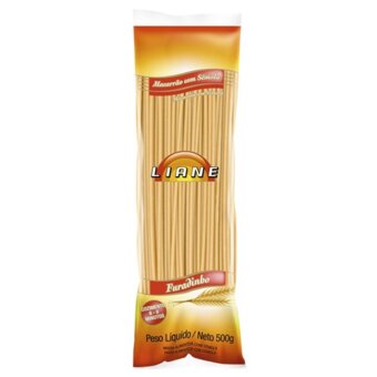 Macarrão Furadinho Liane Sêmola Pacote 500G