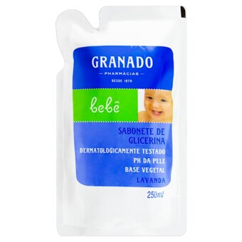Sabonete Líquido Granado Bebê Lavanda Refil 250Ml