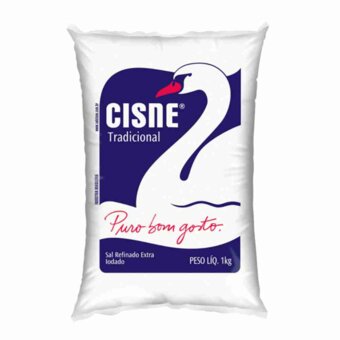 Sal Refinado Cisne 1Kg