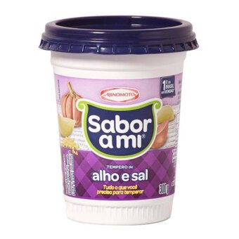 Tempero Alho E Sal Sabor Ami 300G
