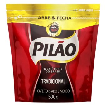 Café Pilão Tradicional Abre E Fecha 500G