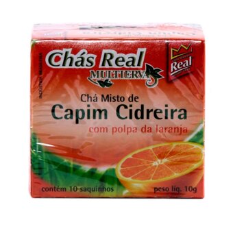 Chá Real Capim Cidreira Com Laranja 10G