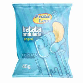 Batata Frita Pratic Leve Ondulada Tradicional 45G