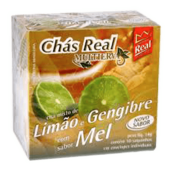 Chá Real Limão E Gengibre 10G