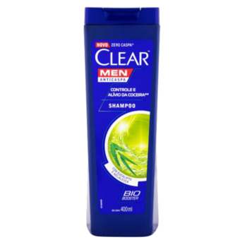 Shampoo Clear Anticaspa Men Controle De Coceira 400Ml