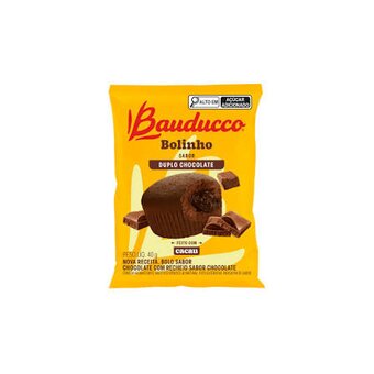 Bolinho Bauducco Duplo Chocolate 40G