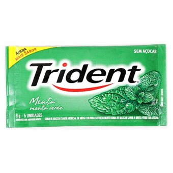 Goma De Mascar Trident Menta 8,5G