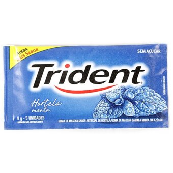 Goma De Mascar Trident Hortelã 8,5G