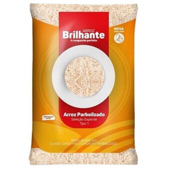 Arroz Parboilizado Brilhante Tipo 1 5Kg