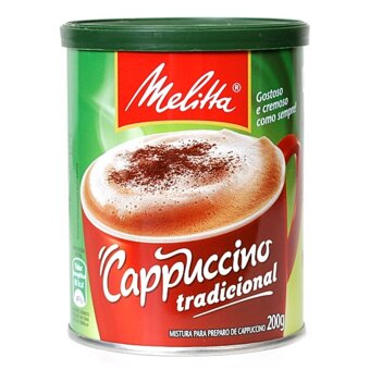 Café Cappuccino Melitta Tradicional Lata 200G