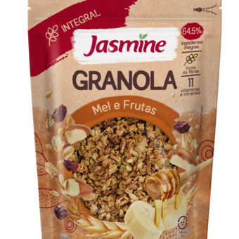 GRANOLA JASMINE MEL/FRUTAS 250G 