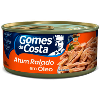 Atum Gomes Da Costa Ralado Em Óleo 170G