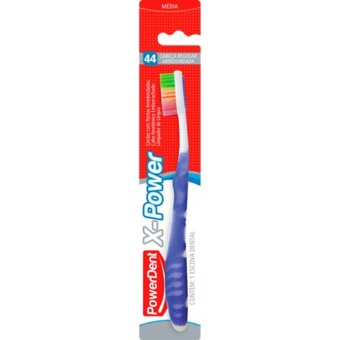 Escova Dental Power Dent X-Power Média Embalagem 1 Un