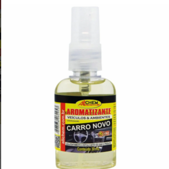 Aromatizante Allchem Spray Carro Novo 30Ml