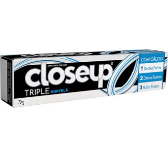 Creme Dental Closeup Triple Hortelã 70G