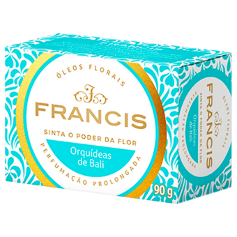 Sabonete Francis Clássico Azul 90G