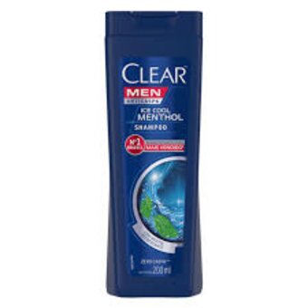 Shampoo Clear Anticaspa Ice Cool Menthol 200Ml