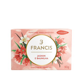 Sabonete Em Barra Francis Jasmim e Baunilha 90G