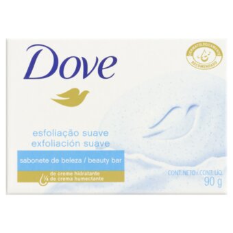 Sabonete Dove Esfoliação Suave 90G