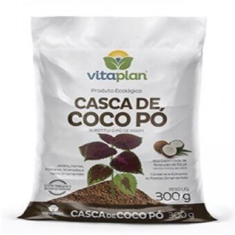 Casca De Coco Em Pó Vitaplan 300G