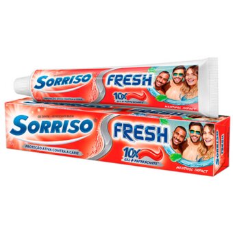 Gel Dental Sorriso Fresh Menthol Impact 90G