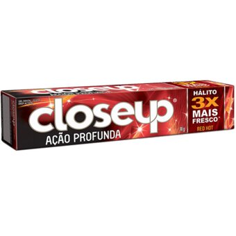 Creme Dental Closeup Red Hot 90G