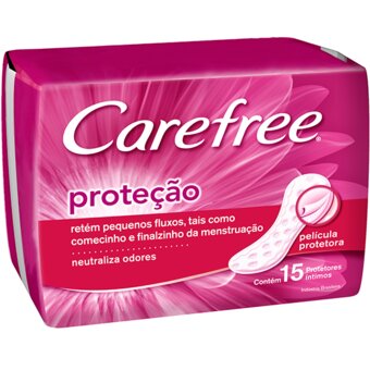Protetor Diário Carefree Proteção Com Perfume 15Und.