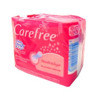 Absorvente Carefree Proteção Sem Perfume 15Un